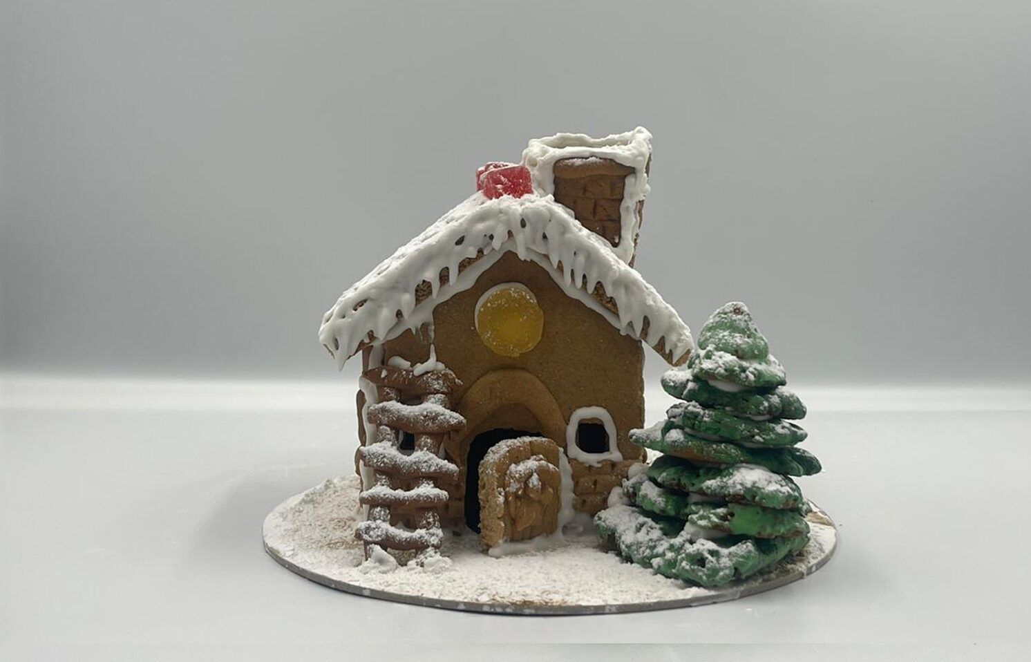 Gingerbread Μικρό τετράγωνο σπιτάκι Gingerbread Μικρό τετράγωνο σπιτάκι