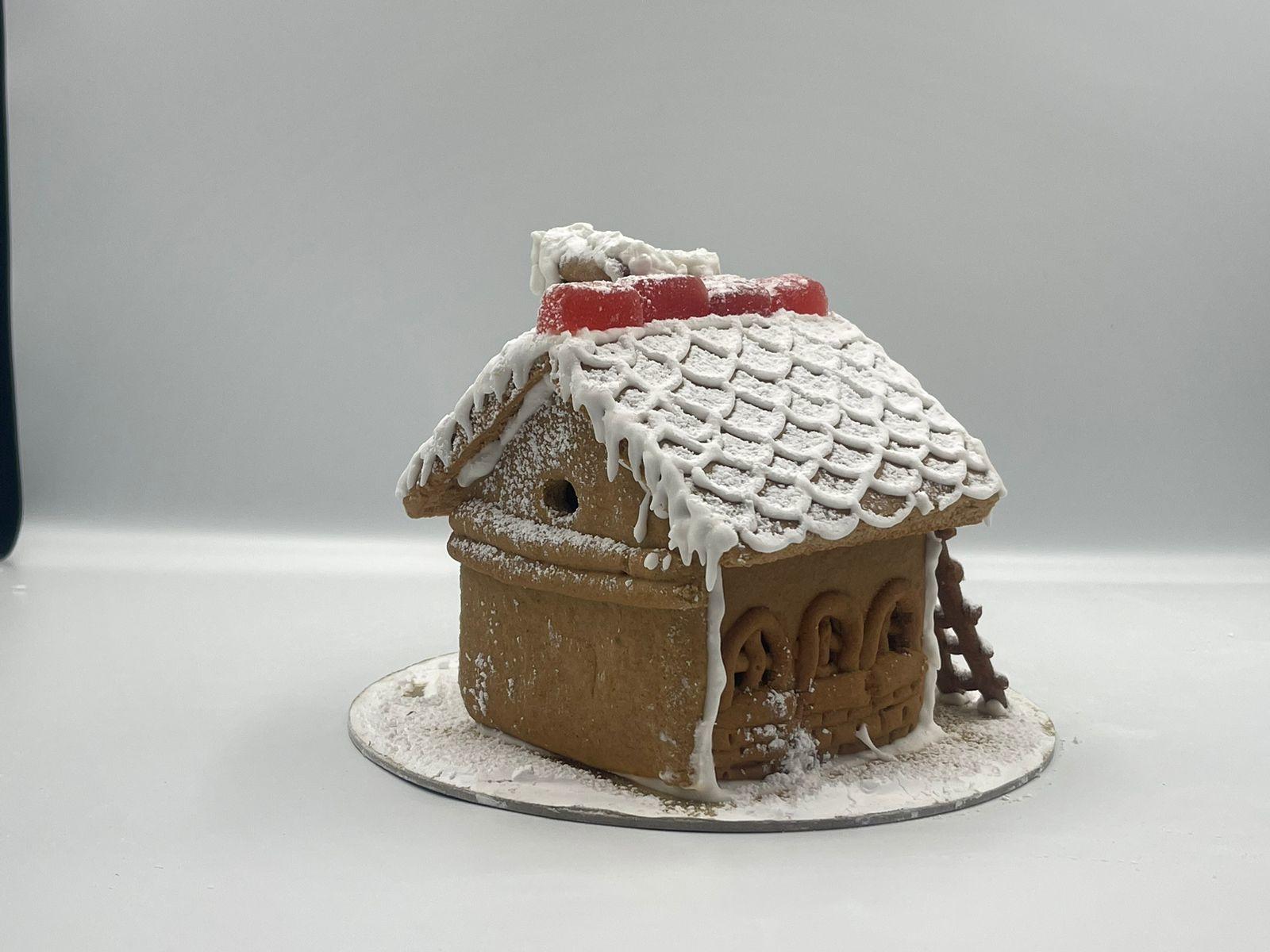 Gingerbread Μικρό τετράγωνο σπιτάκι Gingerbread Μικρό τετράγωνο σπιτάκι