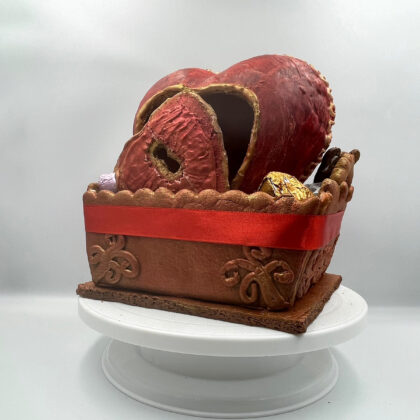 Gingerbread Key Heart