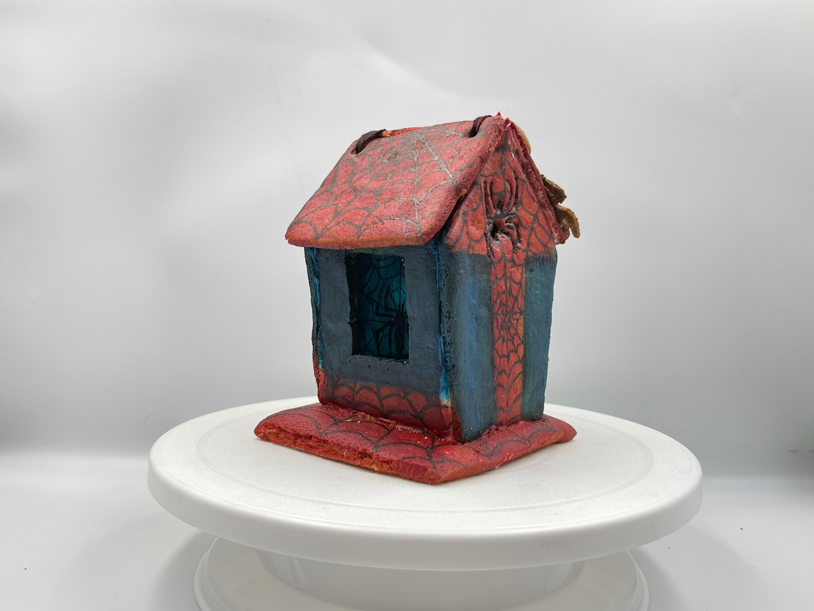 Gingerbread Spiderman's House Gingerbread Spiderman's House