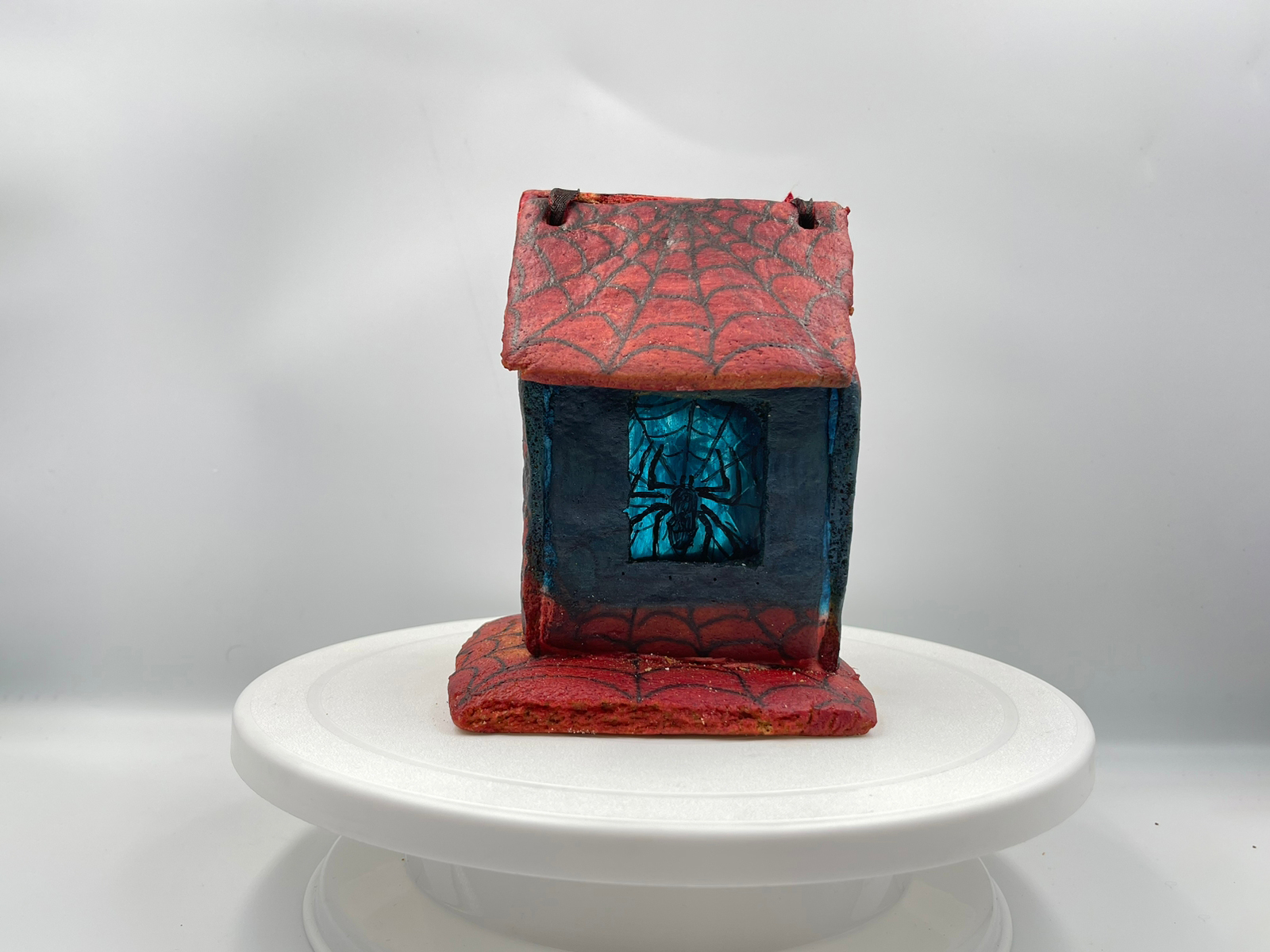 Gingerbread Spiderman's House Gingerbread Spiderman's House