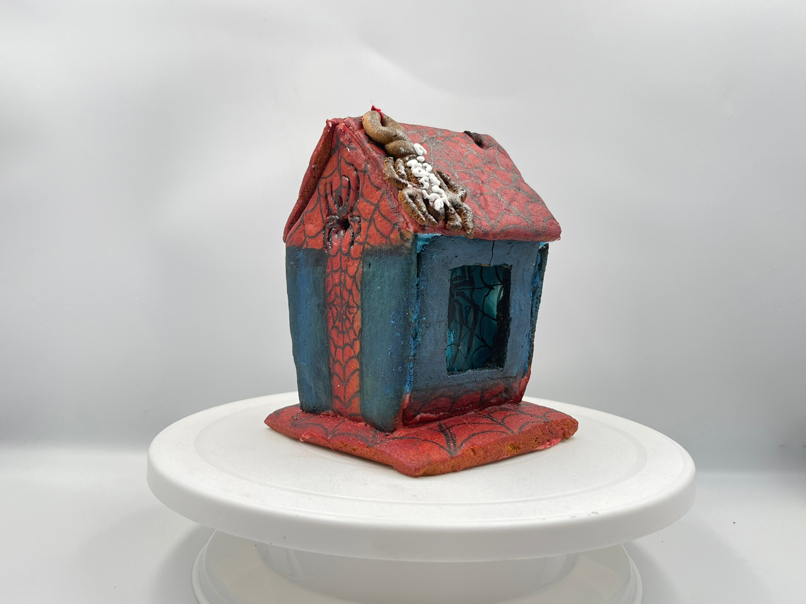 Gingerbread Spiderman's House Gingerbread Spiderman's House