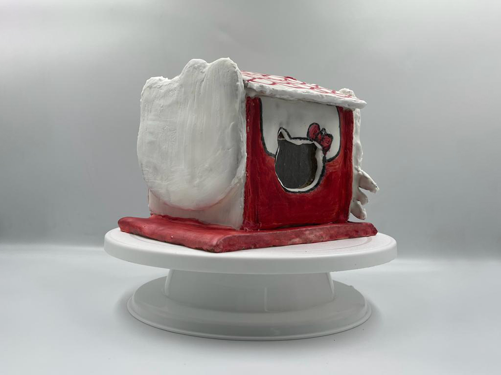 Gingerbread-Hello-Kittys-Candy-Castle-side-view-3 Gingerbread-Hello-Kittys-Candy-Castle