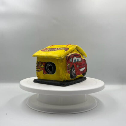 Gingerbread HotWheels Race House