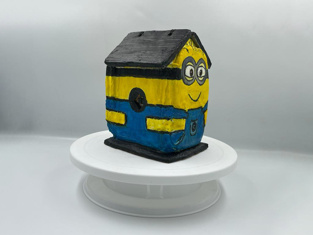 The-Minions Cookie-House-side-view-1 Gingerbread The Minions Cookie House