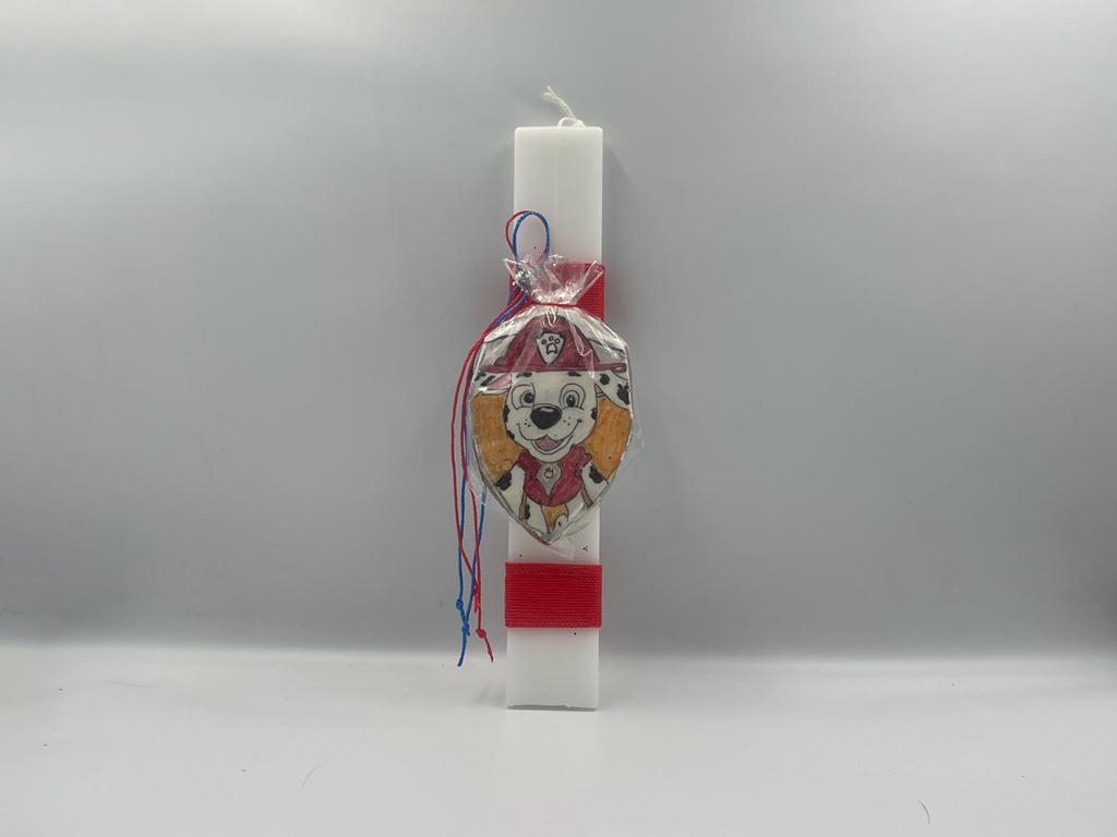 Λαμπάδα- PAWPATROL-MARSHAL-without Λαμπάδα- PAWPATROL-MARSHAL