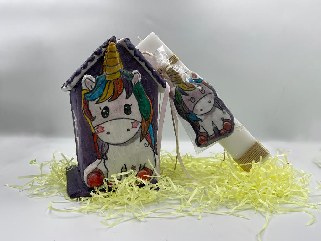 Σετ-Λαμπάδα-Unicorn